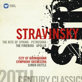 Album cover of Stravinsky: The Rite of the Spring, Petrushka, The Firebird & Apollon musagète