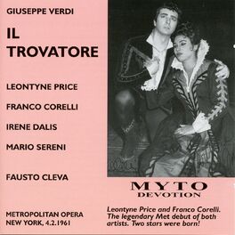 Album cover of Verdi: Il trovatore (Recorded 1961) [Live]