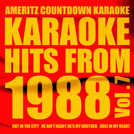 Album cover of Karaoke Hits from 1988, Vol. 7