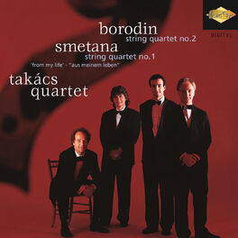 Album cover of Borodin: String Quartet No. 2 / Smetana: String Quartet No. 1