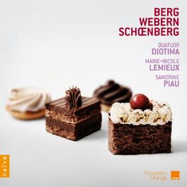 Album cover of Schoenberg, Berg, Webern,Quatuor Diotima