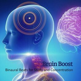 Album cover of Brain Boost: Binaural Beats for Study and Concentration
