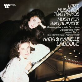 Album cover of Liszt: Music for Two Pianos. Réminiscences de Don Juan & 2 Episodes from Lenau's Faust