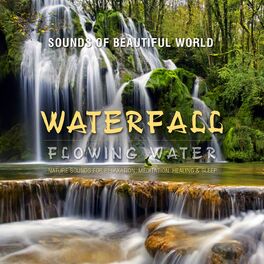 Album cover of Flowing Water: Waterfall (Nature Sounds for Relaxation, Meditation, Healing & Sleep)