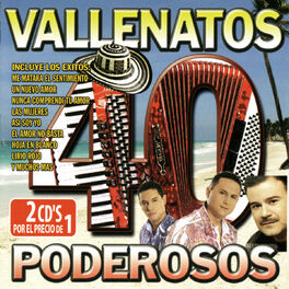 Album cover of 40 Vallenatos Poderosos