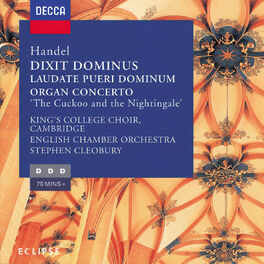 Album cover of Handel: Dixit Dominus, Organ Concerto No. 13, Laudate Pueri