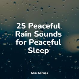 Album cover of 25 Peaceful Rain Sounds for Peaceful Sleep