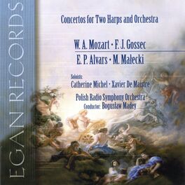 Album cover of Mozart, Gossec, Alvars, Malecki: Concertos for Two Harps and Orchestra