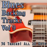 simple blues backing track