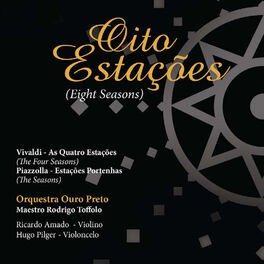 Album cover of Oito Estações - Antonio Vivaldi e Astor Piazzolla