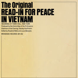 Album cover of The Original Read-In for Peace in Vietnam