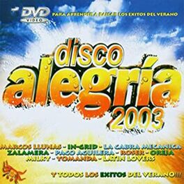 Album cover of Disco Alegria 2003