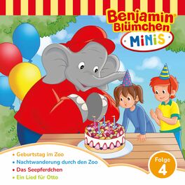 Album cover of Benjamin Minis - Folge 4: Geburtstag im Zoo