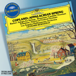 Album cover of Copland: Appalachian Spring / W. H. Schuman: American Festival Overture / Barber: Adagio For Strings, Op.11 / Bernstein: Overture  (Live)