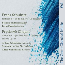 Album cover of The Great Classical Music #61 : Franz Schubert // Fryderyk Chopin
