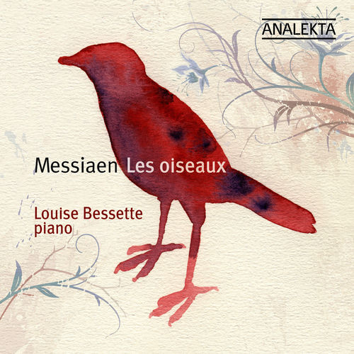 Louise Bessette Petites Esquisses Doiseaux Iii Le Rouge