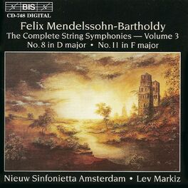 Album cover of MENDELSSOHN: String Symphonies Nos. 8 and 11