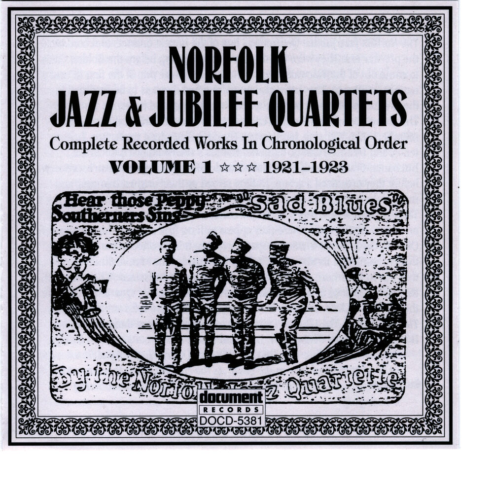 Complete with recorded. Stream 1923. Golden Jubilee Quartet.