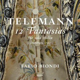 Album cover of Telemann: 12 Fantasias for Solo Violin, TWV 40