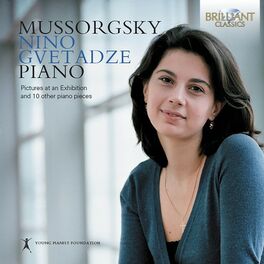 Album cover of Mussorgsky: Nino Gvetadze