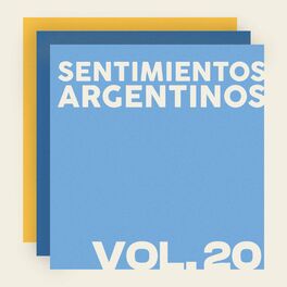 Album cover of Sentimientos Argentinos, Vol. 20