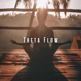 Album cover of Theta Flow: Harmonic Frequencies for Mindful Yoga ASMR