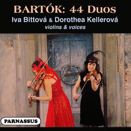 Album cover of Bartók: 44 Duets for Two Violins - Bittová, Kellerová