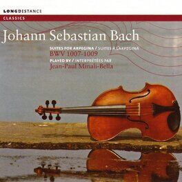 Album cover of Bach: Suites for Arpegina BWV 1007-1009