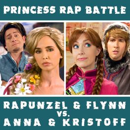 Album cover of Rapunzel & Flynn vs. Anna & Kristoff (Princess Rap Battle)
