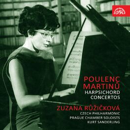 Album cover of Poulenc, martinů: harpsichord concertos