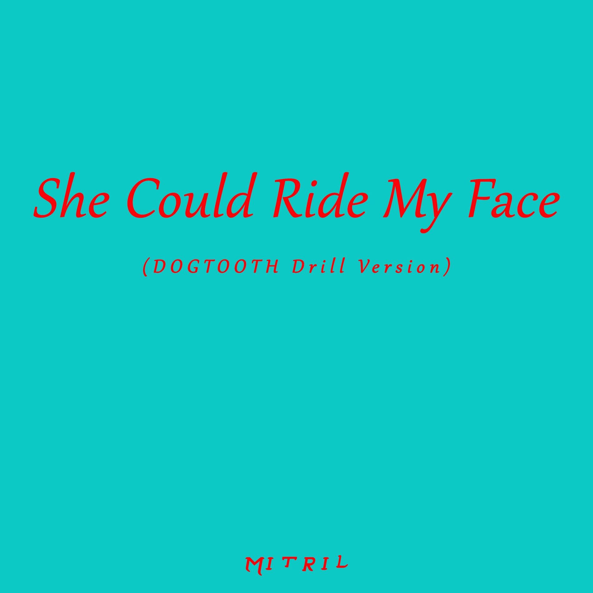 Mitril - She Could Ride My Face (DOGTOOTH Drill Version): тексты и песни |  Deezer