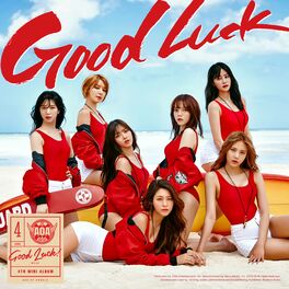 Album cover of AOA 4th Mini Album Good Luck