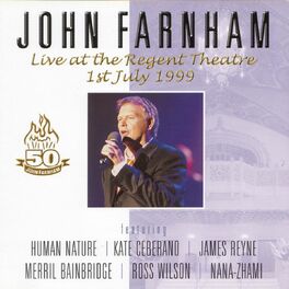 Album cover of John Farnham Live At The Regent Theatre
