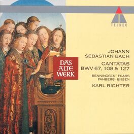 Album cover of Bach: Cantatas BWV 67, 108 & 127