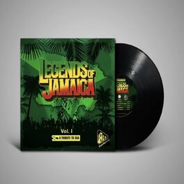 Album cover of Legends of Jamaica, Vol 1: A Tribute to Ska