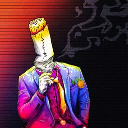 Album cover of champagne and cocaine.