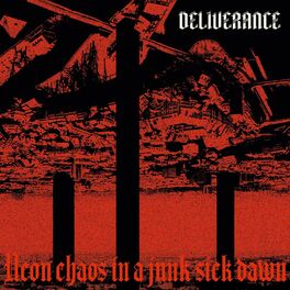 Album cover of Neon chaos in a junk-sick dawn