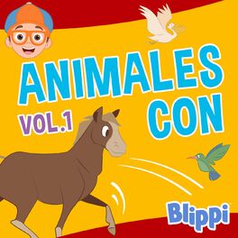 Album cover of Animales con Blippi, Vol.1