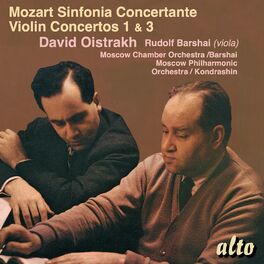 Album cover of Mozart: Sinfonia Concertante K. 364, Violin Concertos Nos. 1 & 3