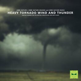 Album cover of Heavy Tornado Wind and Thunder (Nature Sounds for Relaxation, Meditation and Deep Sleep)
