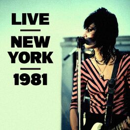 Album cover of Live, New York, 1981