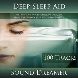 Album cover of Deep Sleep Aid (For Tinnitus, Insomnia, Baby Sleep, De-Stress, Zen, Massage, Meditation, Yoga, Holistic Healing, Relaxation) [100 