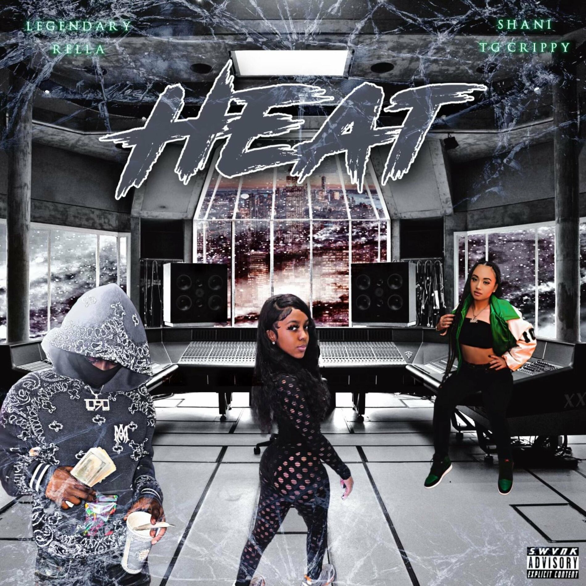 Rella Gz - Heat (feat. TG Crippy & Shani Boni): lyrics and songs | Deezer