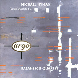 Album cover of Michael Nyman: String Quartets Nos.1-3
