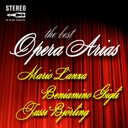 Album cover of The Three Tenors | The Best Opera Arias | Björling, Lanza & Gigli