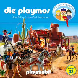 Album cover of Folge 32: Überfall auf den Goldtransport (Das Original Playmobil Hörspiel)