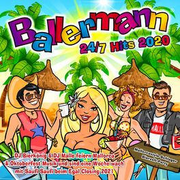 Album cover of Ballermann 24/7 Hits 2020 (Mallorcastyle Schlager Bierzelt Party - DJ Bierkönig & DJ Malle feiern Mallorca & Oktoberfest Musik