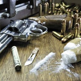 drugs and guns wallpaper