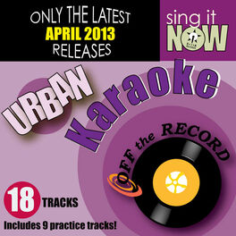 Album cover of April 2013 Urban Hits Karaoke