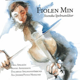 Album cover of Fiolen min - Svenska spelmanslåtar